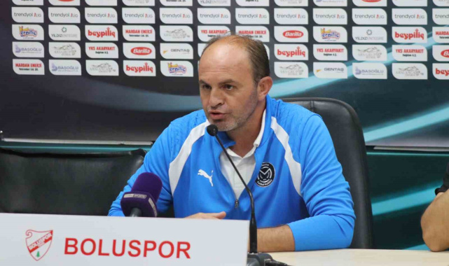 Boluspor-Manisa FK maçının ardından