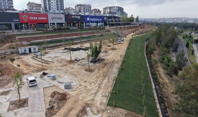 Çayırova'da park ve yeşil alanlar yenileniyor