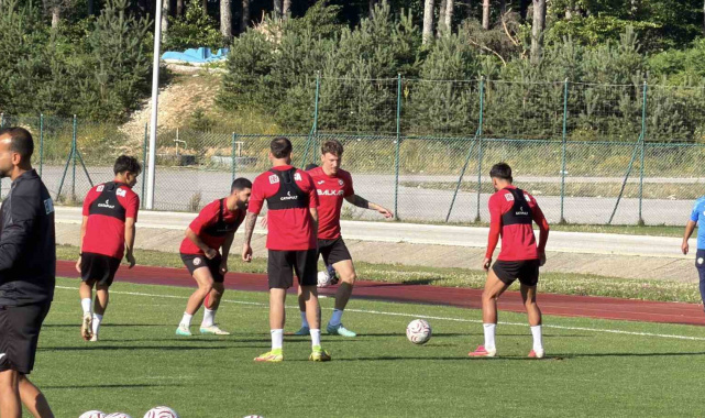 Çorum FK, Topuk Yaylası'nda çalışmalarını sürdürüyor