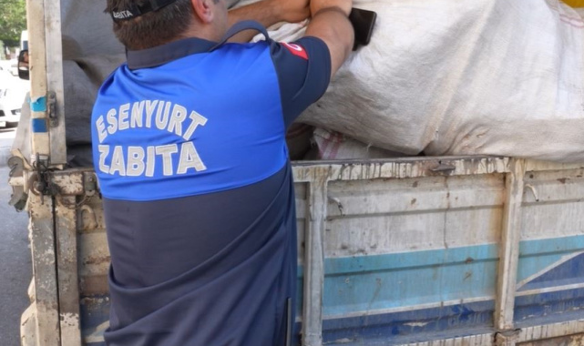 Esenyurt'ta kaçak döküme ceza yağdı