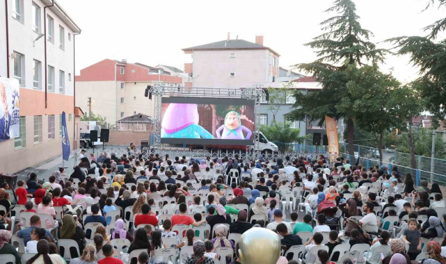 Gebze'de açık hava sineması etkinliklerinin adresi Köşklüçeşme oldu
