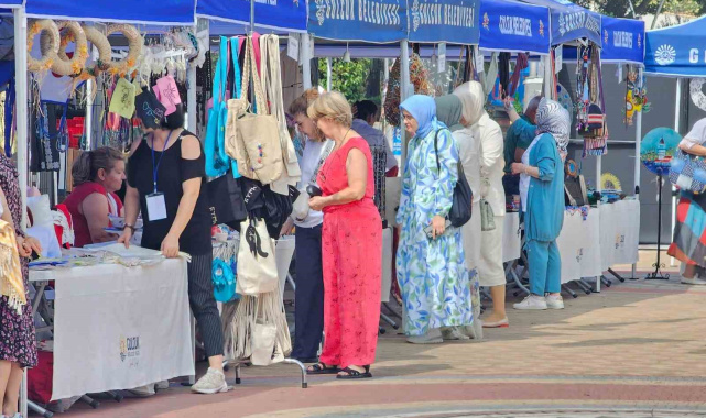 Gölcük Değirmendere'de el sanatları rüzgarı esiyor