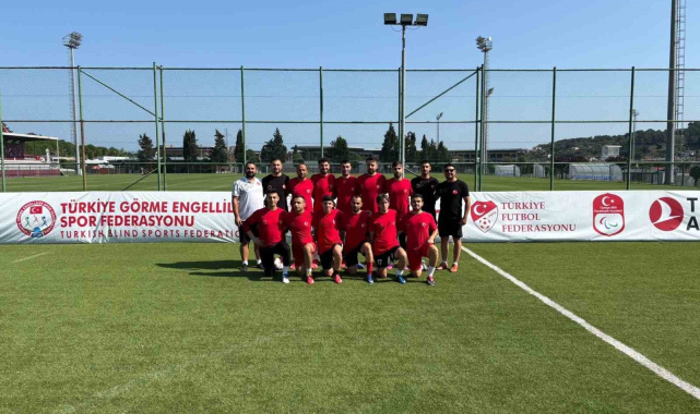 Görme Engelli B1 Milli Takımı, Avrupa Şampiyonası'na Riva'da hazırlanıyor