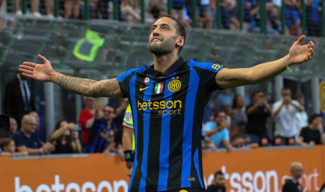 Hakan Çalhanoğlu perdeyi açtı, Inter sezona farklı galibiyetle başladı