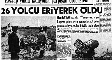 HENDEK’TEKİ ASİT SIZINTISI 61 YIL ÖNCEKİ FACİAYI HATIRLATTI!