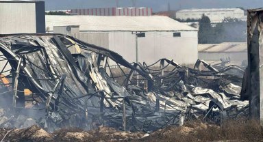 Kocaeli'de kimya fabrikasında yangın: 2 işçi yaralandı, 2 at telef oldu