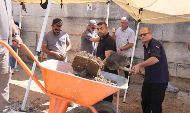 Konuralp Antik Kentte restorasyon öncesi son hazırlıklar