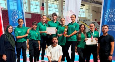 Körfezli genç karateci Türkiye üçüncüsü oldu