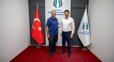 Levent CANDAN'dan Prof. Dr. Mehmet SARIBIYIK'a vefa ziyareti