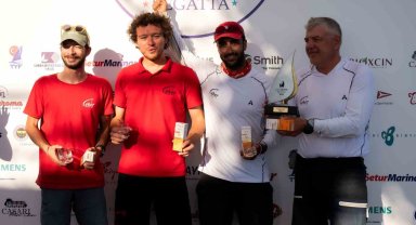 TAYK-Eker Olympos Regatta'da J70 Match Race yarışında zafer Eker Kaymak'ın oldu