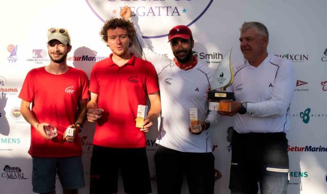 TAYK-Eker Olympos Regatta'da J70 Match Race yarışında zafer Eker Kaymak'ın oldu