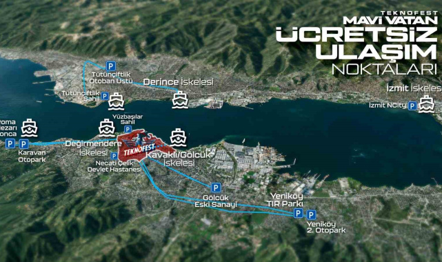TEKNOFEST Mavi Vatan'a ulaşım için tüm alternatifler hazırlandı