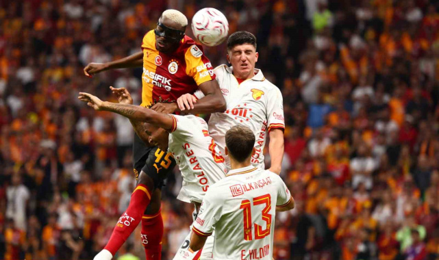 Trendyol Süper Lig: Galatasaray: 0 - Göztepe: 0