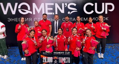 U23 Belneftekhim Women's Cup'ta milliler, takım halinde 3. oldu