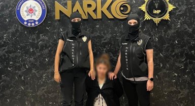 Uluslararası çapta kırmızı bültenle aranan Faslı uyuşturucu kaçakçısı kadın İstanbul'da yakalandı