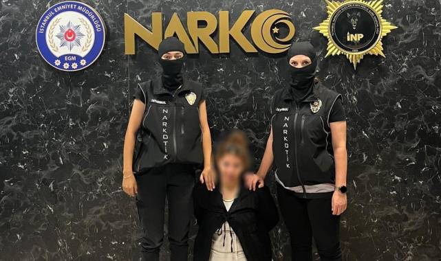 Uluslararası çapta kırmızı bültenle aranan Faslı uyuşturucu kaçakçısı kadın İstanbul'da yakalandı