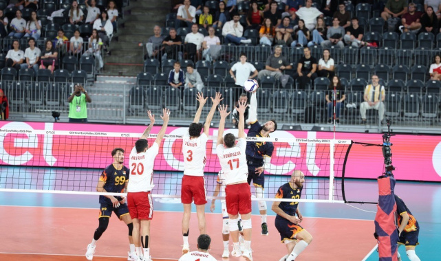 A Milli Erkek Voleybol Takımı, Romanya'ya mağlup oldu