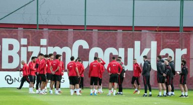A Milli Takım'da İtalya maçı hazırlıkları başladı