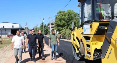 Başkan Özlü saha çalışmalarını inceledi