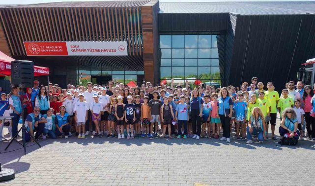 Bolu'da triatlon heyecanı: 155 sporcu kıyasıya yarıştı