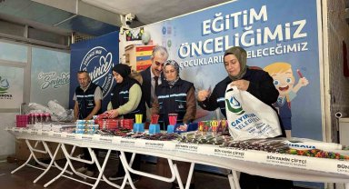 Çayırova'da öğrencilere kırtasiye desteği