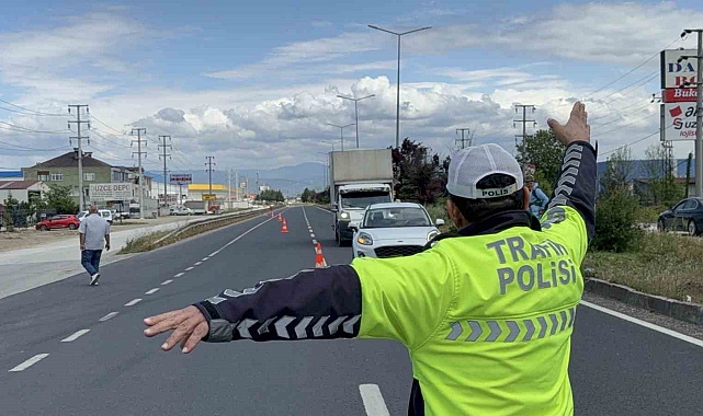 Düzce'de 201 araç trafikten men edildi