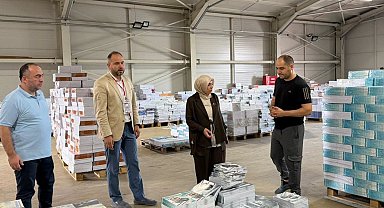 Düzce'de ders kitaplarının dağıtım süreci incelendi