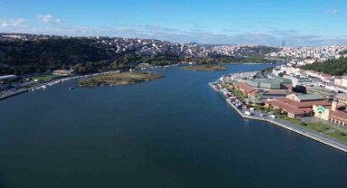 Eyüpsultan sahilinde vatandaşların ağır koku şikayeti