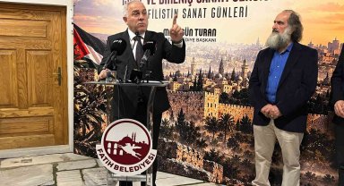 Fatih'te Filistin Sanat Günleri kapsamında "İşgal ve Direniş Sanatı" sergisi açıldı