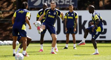 Fenerbahçe, Roma maçı hazırlıklarını sürdürdü
