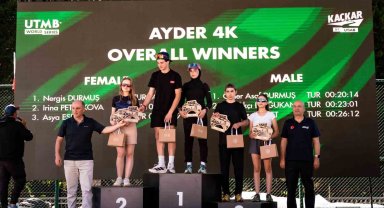 Kaçkar BY UTMB'de dereceye giren sporcular ödüllendirildi