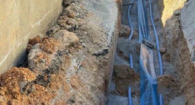 Karaçörtlen köyünde içme suyu altyapısı yenileniyor