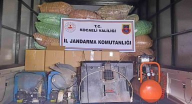 Kocaeli'de 4 milyon TL'lik kaçak tütün operasyonu