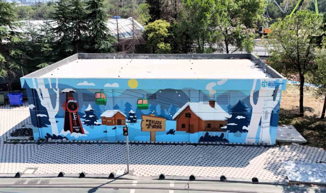 Kocaeli'nin değerleri duvarlara renk katıyor