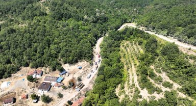 Körfez Asri Mezarlığı'na ulaşım yolu yenileniyor