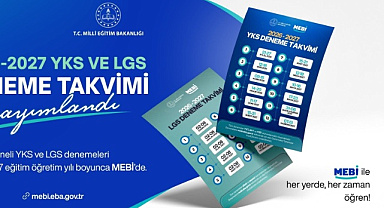 MEBİ YKS VE LGS DENEME TAKVİMİ AÇIKLANDI: TOPLAM 22 SINAV YAPILACAK!