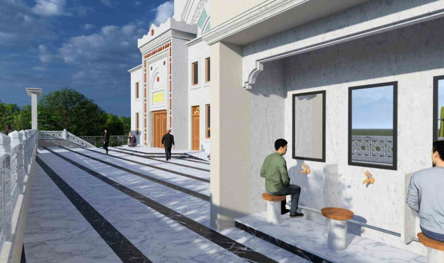 Nurtepe Merkez Camii'nin temeli atıldı