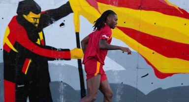 Rafael Leao, Galatasaray'da ilk antrenmanına çıktı