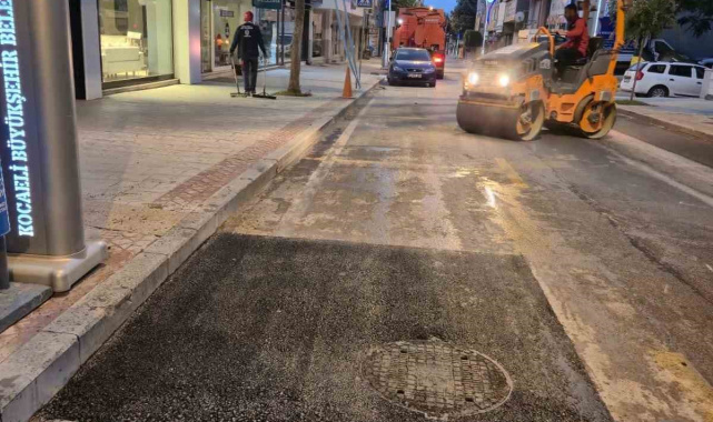 Rögar kapakları yol seviyesine getirildi