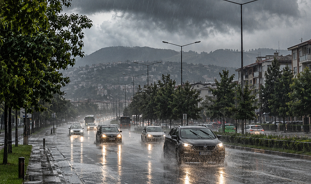 SAKARYA’DA 3 İLÇE İÇİN SARI KODLU ALARM: KUVVETLİ SAĞANAK GELİYOR!