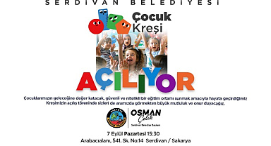 Serdivan’da 75 Öğrenci Kapasiteli Kreş Hizmete Açılıyor