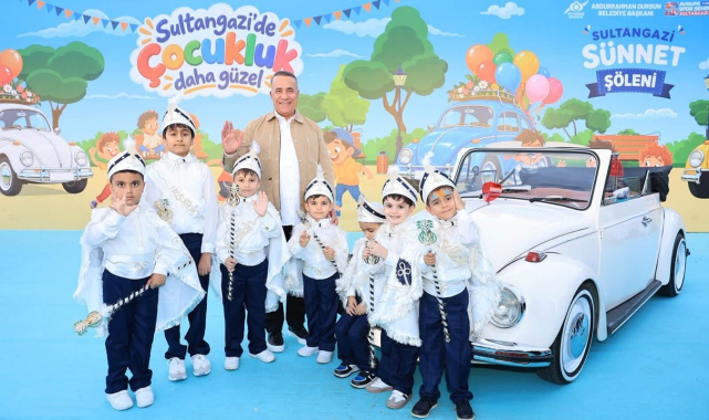 Sultangazi'de bin 500 çocuk için toplu sünnet şöleni