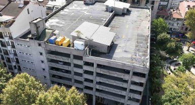 Tera Yatırım'ın Nişantaşı'ndaki katlı otoparkı görüntülendi