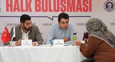Tuzla'da halk buluşması: Vatandaşlar taleplerini Başkan Bingöl'e doğrudan iletti