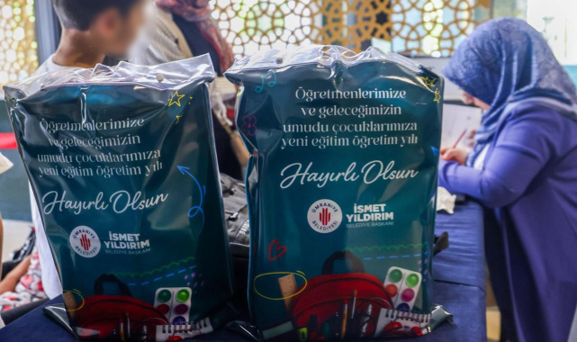 Ümraniye Belediyesi'nden 5 bin öğrenciye kırtasiye desteği