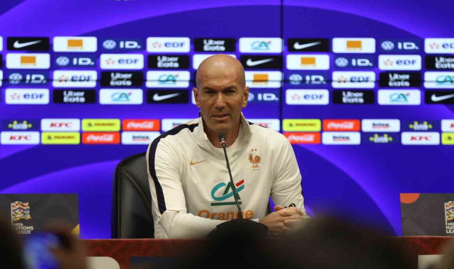 Zinedine Zidane: "Zidane oyunu diye bir şey yok. Yarın herkes Fransa takımını görecek"