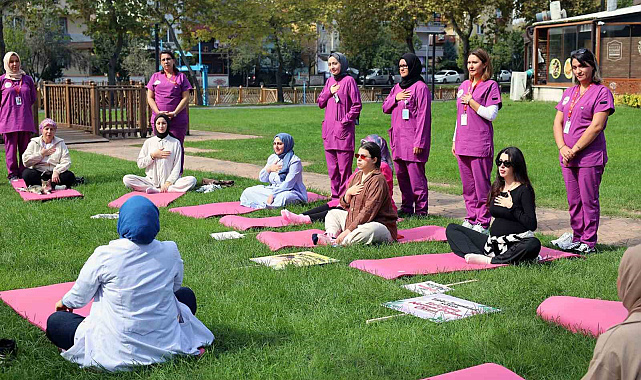 16 ilçeden anne adayları, Normal Doğum Haftası'nda bir araya geldi