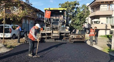 Asfalt çalışmaları 24 saat sistemine döndü