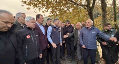 Bakan Çiftçi, yaraların sarılmaya çalışıldığı bölgeyi ziyaret etti