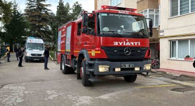 Bolu'da elektrik panosu yangını: "Dumandan aşağıya inemedik"